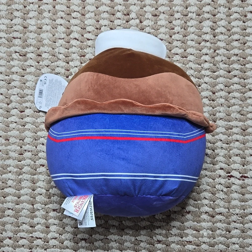 Original Squishmallows Chocolate Pudding Netflix Stranger Things Plush 10 in.